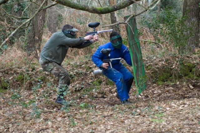  Paintball con gli amici 